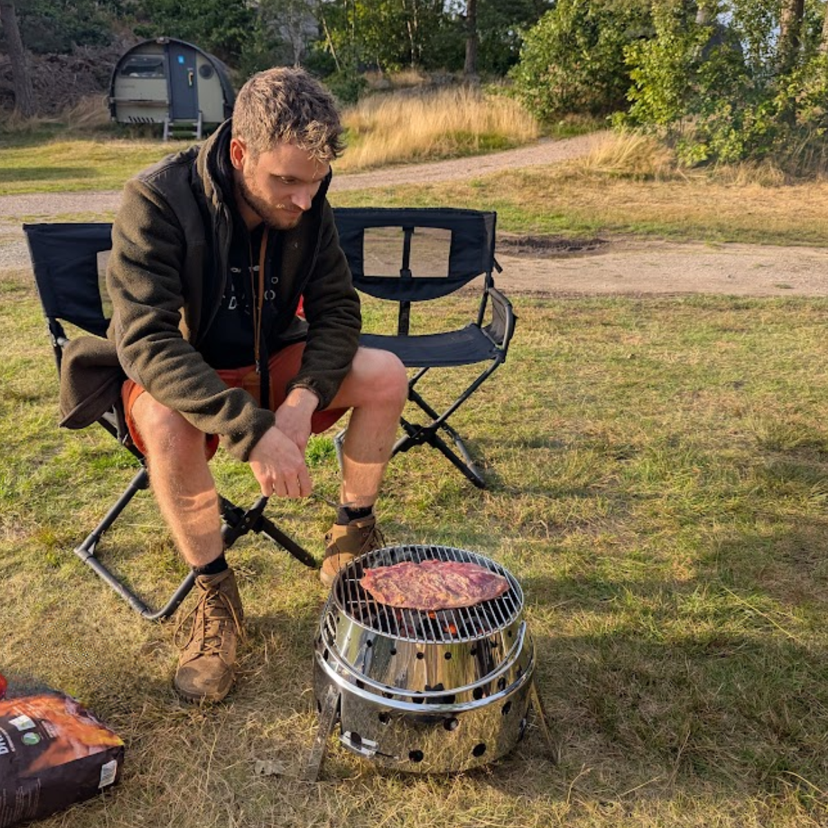 Petromax bålfad/grill med bæretaske