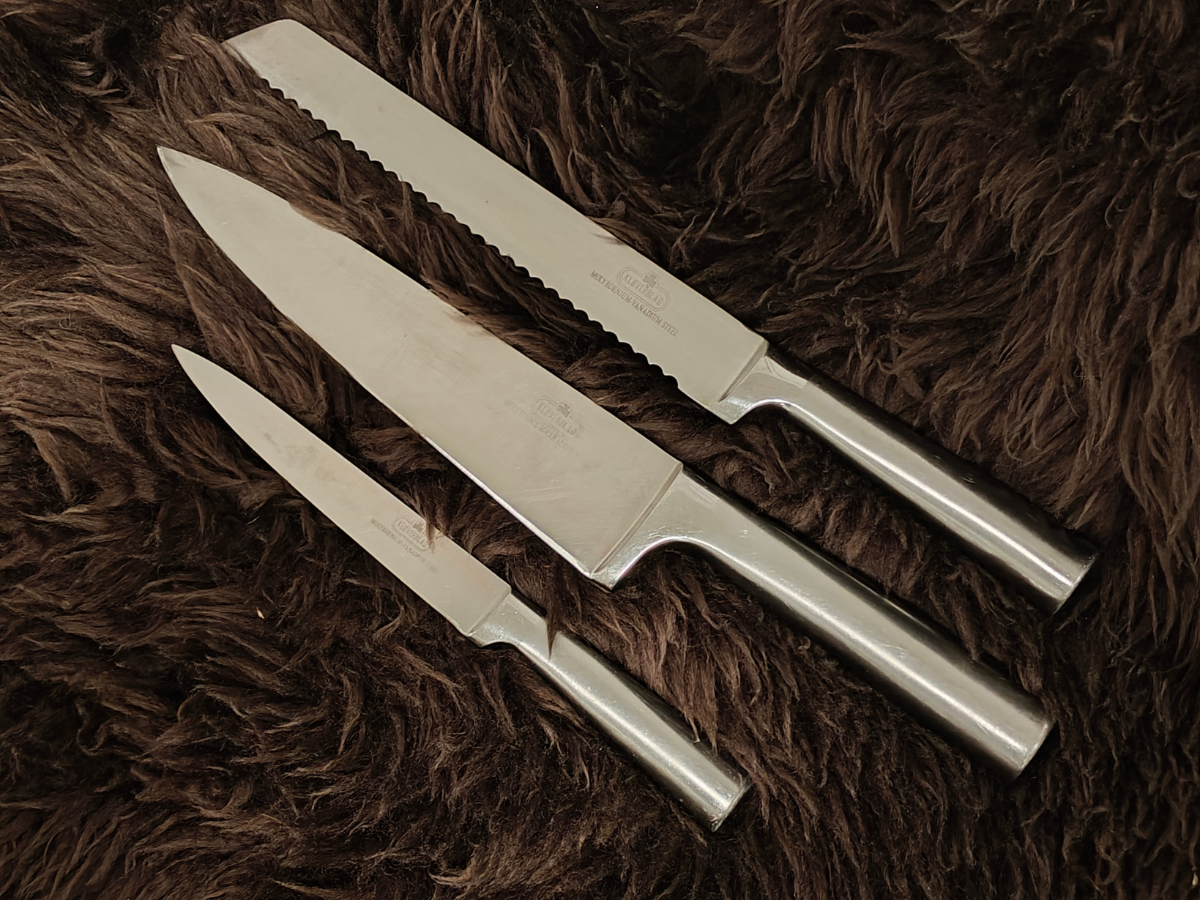 Knivsæt fra Kløverblad i 3 dele