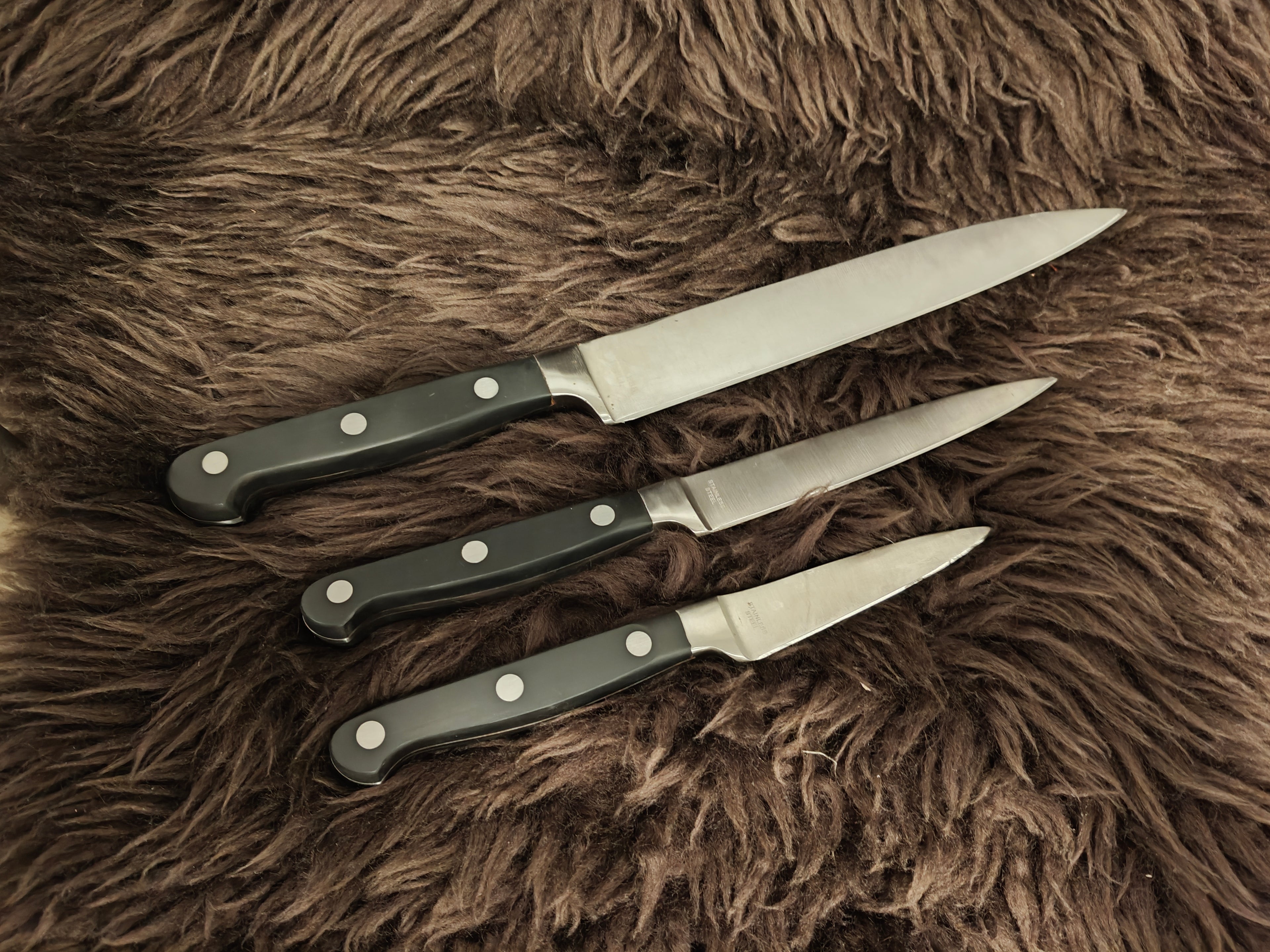 Knivsæt fra Kongsberg Norway.