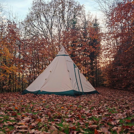 Tentipi Zirkon 7 med teltovn