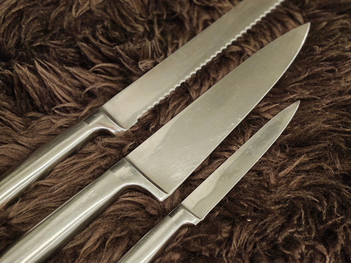 Knivsæt fra Kløverblad i 3 dele